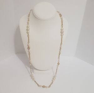Pearl and Gold Filled Necklace